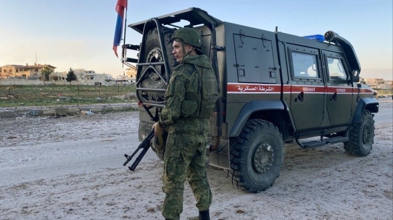 Военный патруль РФ подвергся нападению на трассе М-4 в Сирии