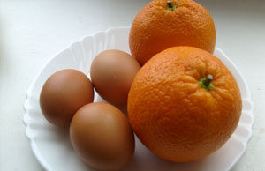 Яично-апельсиновая диета