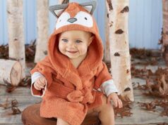 Выбираем детский банный халат