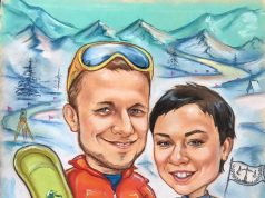 Что подарить второй половинке на 14 февраля: портрет от мастерской художника «Холст и Кисть» в Новосибирске