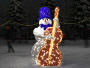 Световые фигуры из мишуры: волшебство на праздниках