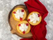 Творожное суфле с яблоками в микроволновке