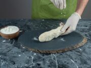 Заварное тесто для пузырчатых чебуреков