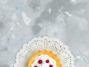 Простой крем для кексов сверху